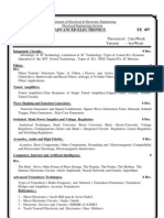 Advanced Electronics Ee 407 Year: Fourth Theoretical: 2 Hrs/Week Tutorial: - Hrs/week