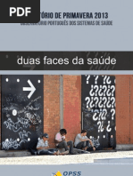 Relatorio    saude Primavera2013