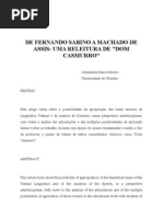 f139De Fernando Sabino a Machado de Assis. Uma Releitura de Dom Casmu