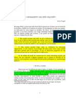 (Piaget) El Pensamiento Del NiNo PequeNo