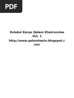 Download Koleksi Puisi Islam karya Qalam Khairunnisa Vol 1 by Qalam K SN14938976 doc pdf