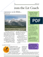 Lit Coach Notes May 09
