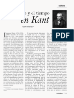 Immnauel Kant - Tiempo y Espacio.