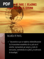 BALANZA DE PAGOS Y RELACIONES ECONÓMICAS