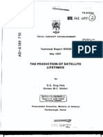 The Prediction of Satellite: Lifetimes