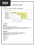 Admission Control