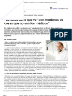 Página_12 __ Dialogos __ “La salud tiene que ver con montones de cosas que no son los médicos”