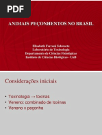 animais peçonhentos no Brasil