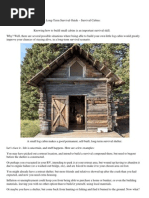 A Long-Term Survival Guide - Survival Cabins