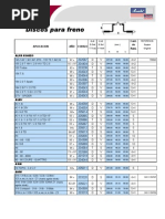 86 -エイティシックス- 15巻セット Catalogo Armetal Discos | PDF | Front Wheel Drive Vehicles