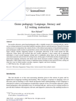 Genre Pedagogy Language Literacy and L2 Writing Instruction1