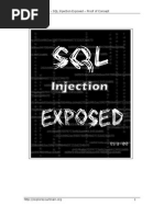 Download SQL Injection Exposed- Proof of Concept by Asep Sopyan SN14942848 doc pdf