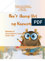 Iba'i Ibang Uri NG Kasuotan