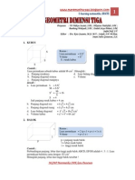 Modul Matematika Dimensi Tiga