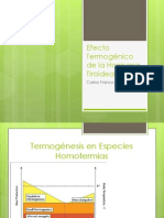 Efecto Termogénico de La Hormona Tiroidea