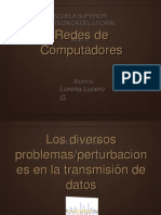 Problemas PerturbacionesTransmisionDatos