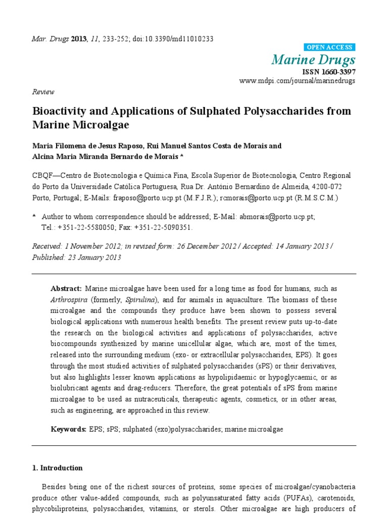 Marinedrugs 11 00233 v2 PDF Antioxidant Dietary Fiber
