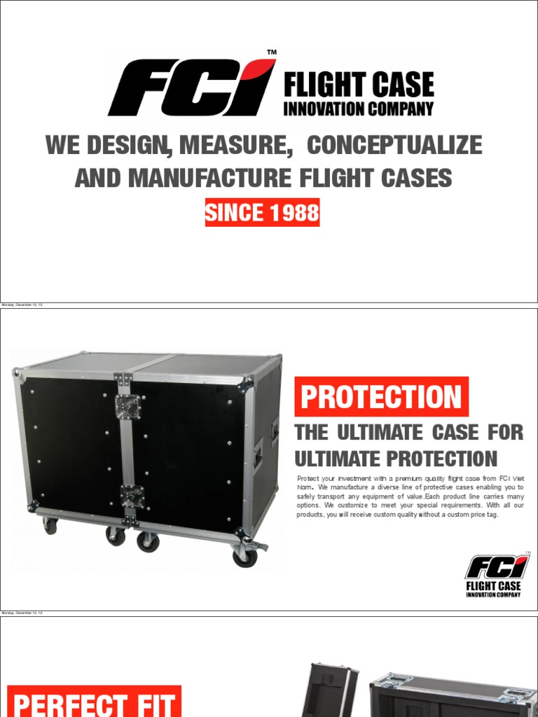 Custom Flight Cases for Ultimate Protection | PDF | Packaging And ...