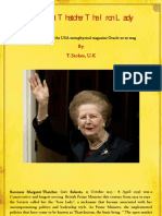 Margaret Thatcher The Iron Lady S Palm