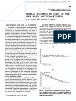 Regional Geochemical Baselines in Soils of The Powder River Basin, Montana-Wyoming