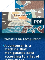 Who Invented The Computer