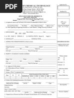 Application Form For PH DTech PHD SciandIntegratedPhDTech PDF