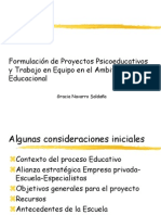 Proyecto Psicoeducativo