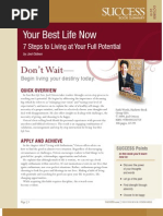 Your Best Life Now Summary