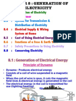 Chapter 8 Generaton of Electricity Extra Note