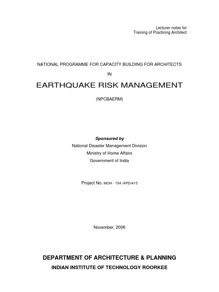 Disaster Resistant Architecture Pdf Tsunami Flood