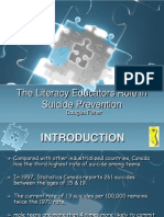 The Literacy Educators Role in Suicide Prevention