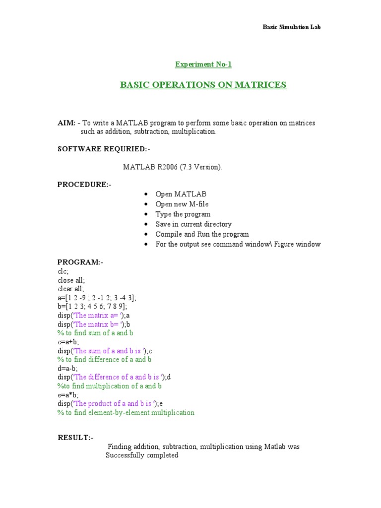 BS Lab Manuals PDF Matlab Autocorrelation