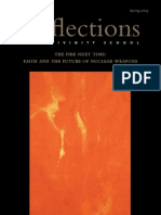 Reflections Spring 09 - "The Fire Next Time: Faith and The Future of Nuclear Weapons"