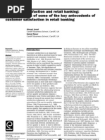 Download Customer Satisfaction and Retail Banking by Alice Uchoa SN14952248 doc pdf