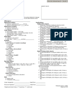 Physician'S Order Sheet: Acute Schizophrenia