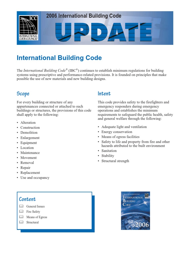 Icc Model Codes Ibc | PDF