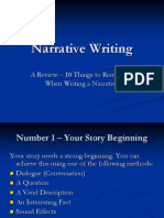 CIED 7602 Narrative Writing