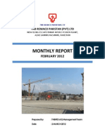 Monthly Report Feb 2012 Laraib