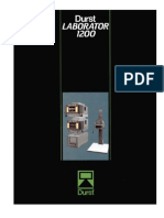 Durst Laborator 1200 Manual Eng