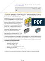 Siemens TCPIP Ethernet Datasheet