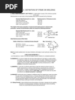 Welding Tolerances