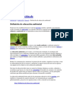 Definicion Medio Ambiente PDF