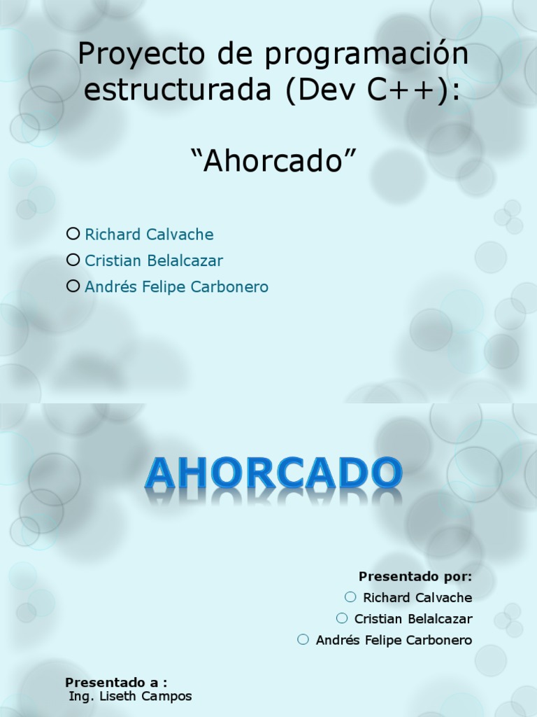 Proyecto de Programación Estructurada (Dev C++) | PDF | Arte | Informática