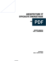 Architecture Et Efficacite Energetique