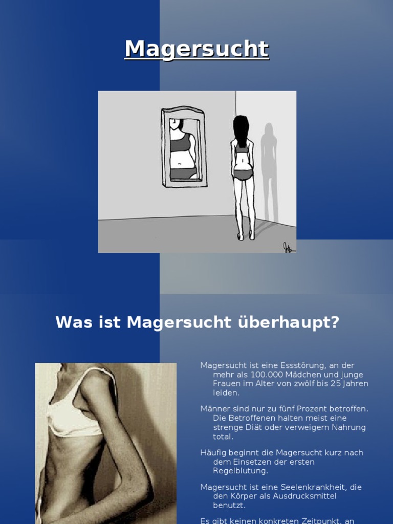 Magersucht Präsentation