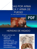 Heridas Por Arma Blanca y Arma de Fuego