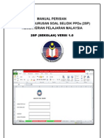 Manual Pengurusan Soal Selidik Ppda