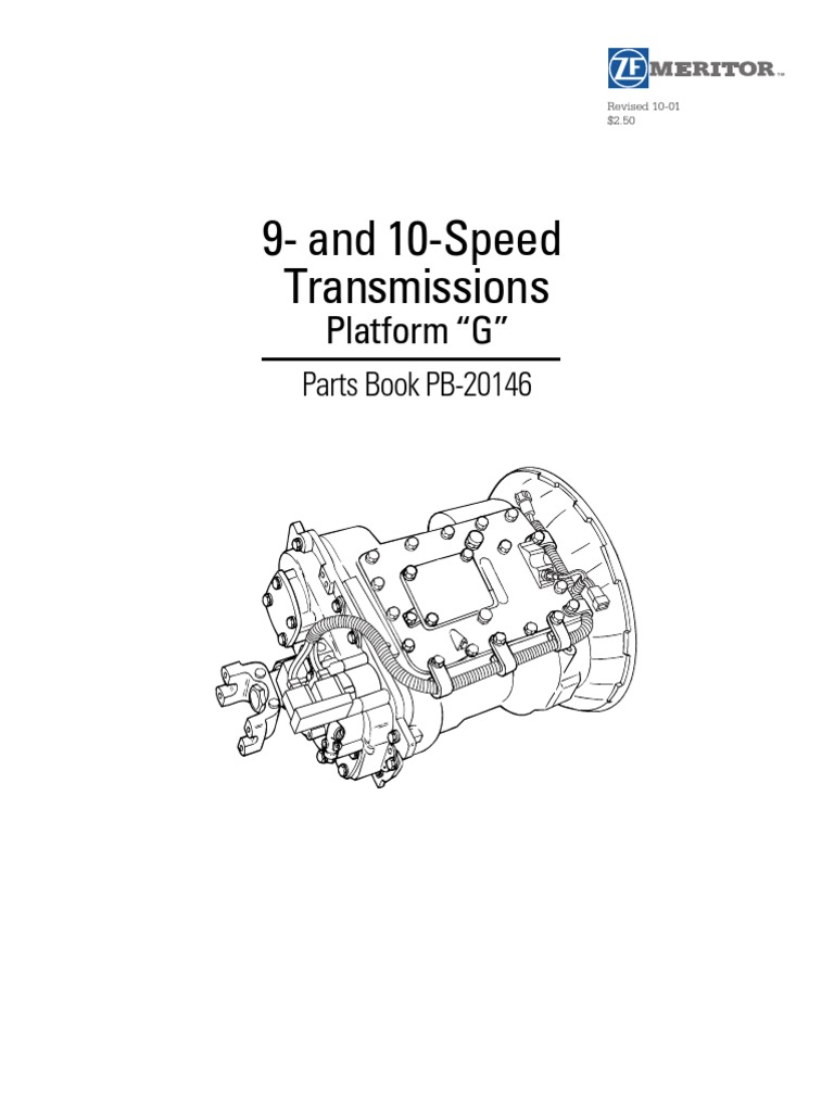 Zf Meritor 9 10 Platform g Transmission Transmission (Mechanics) Gear