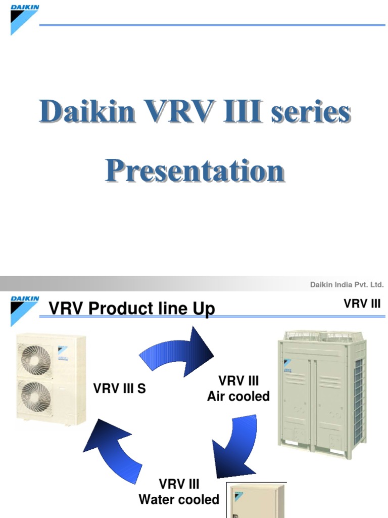 daikin water cooled vrv