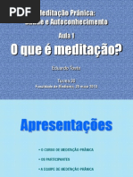 MDT 2013 - T30-1 - O que é meditação - FM - 20 maio 2013